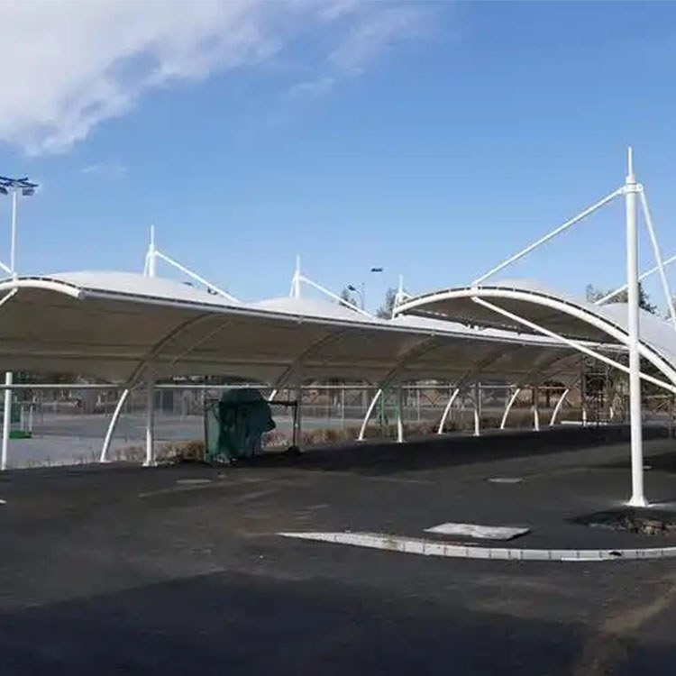 大厂膜结构电动车棚