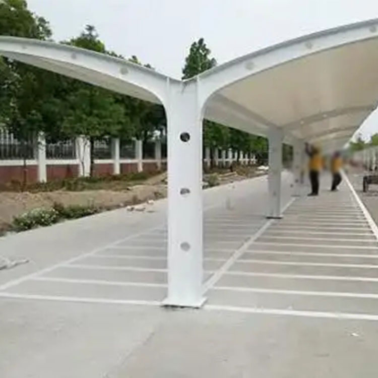 大厂膜结构电动车棚