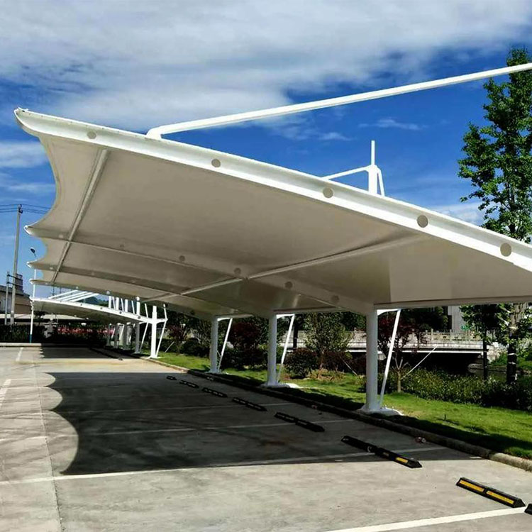 大厂膜结构汽车棚