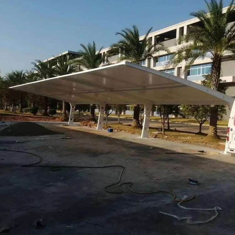 大厂膜结构汽车棚